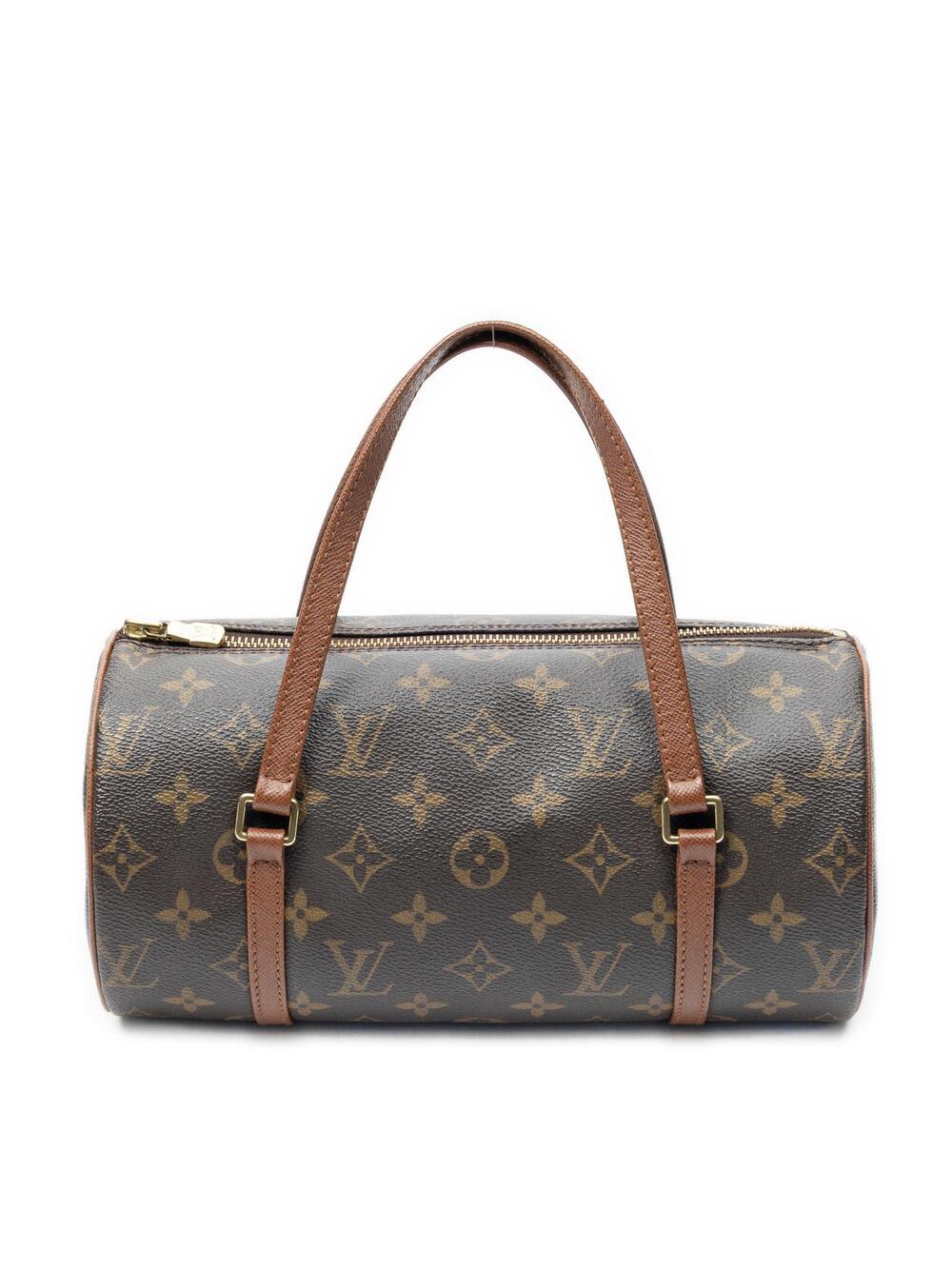 Louis Vuitton Papillon Handbag Canvas #376633L10B